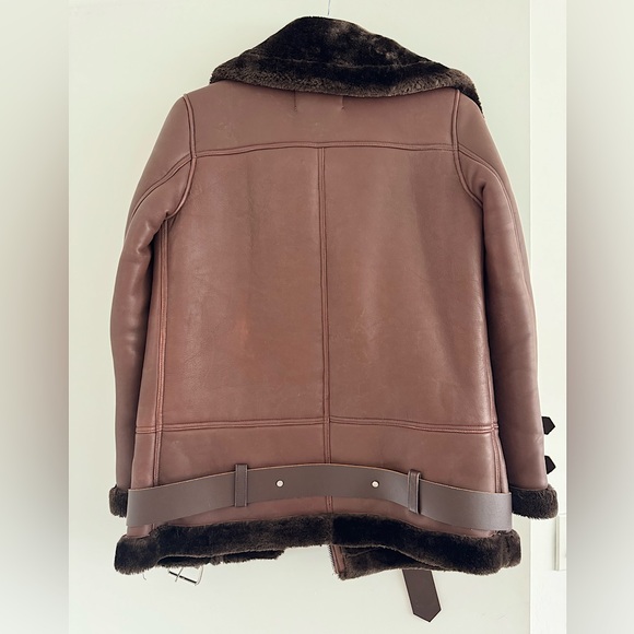 Walter Baker 100% Lamb Leather Jacket Woman Size S - Picture 2 of 6